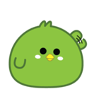 Green Chubby Chicken（個別スタンプ：1）