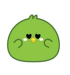 Green Chubby Chicken（個別スタンプ：4）