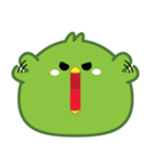 Green Chubby Chicken（個別スタンプ：9）