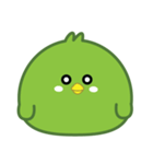 Green Chubby Chicken（個別スタンプ：14）