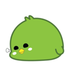 Green Chubby Chicken（個別スタンプ：16）