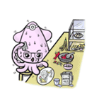 Adorable Doctor Squid In Action！（個別スタンプ：11）