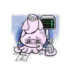 Adorable Doctor Squid In Action！（個別スタンプ：15）