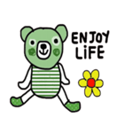 Greeny Bear in October（個別スタンプ：4）