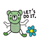 Greeny Bear in October（個別スタンプ：9）