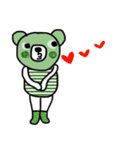 Greeny Bear in October（個別スタンプ：17）