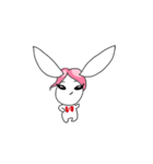 Pink haired rabbit（個別スタンプ：2）