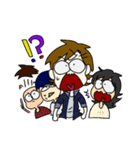 Four amusing fellow us（個別スタンプ：22）