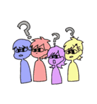 Four amusing fellow us（個別スタンプ：23）