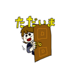 Four amusing fellow us（個別スタンプ：28）