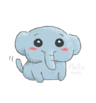 Just a little elephant（個別スタンプ：1）