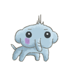 Just a little elephant（個別スタンプ：9）