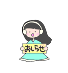 ヘッドホン女の子（個別スタンプ：25）