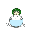 cute Pea Sticker！（個別スタンプ：2）