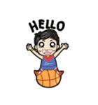 Mr. T and friends basketball gang（個別スタンプ：36）