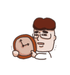 Mr.rough eyebrow（個別スタンプ：24）