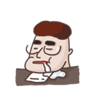 Mr.rough eyebrow（個別スタンプ：36）