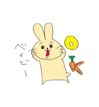 雑うさぎの雑な日常（個別スタンプ：3）