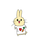 雑うさぎの雑な日常（個別スタンプ：10）