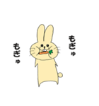 雑うさぎの雑な日常（個別スタンプ：13）