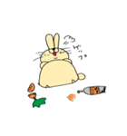 雑うさぎの雑な日常（個別スタンプ：20）