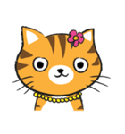 Orange cat cute cute（個別スタンプ：12）