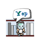 図書館のブープ（個別スタンプ：5）