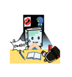 図書館のブープ（個別スタンプ：8）