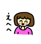 こどもが描いたような絵のスタンプ（個別スタンプ：16）
