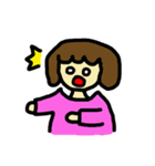 こどもが描いたような絵のスタンプ（個別スタンプ：25）