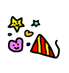 こどもが描いたような絵のスタンプ（個別スタンプ：32）
