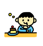 こどもが描いたような絵のスタンプ（個別スタンプ：33）