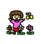 こどもが描いたような絵のスタンプ（個別スタンプ：36）