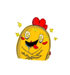 Old package chicken（個別スタンプ：17）