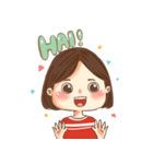 Basic Girl（個別スタンプ：2）