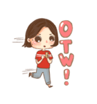 Basic Girl（個別スタンプ：7）