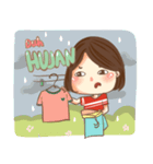 Basic Girl（個別スタンプ：12）