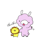 らい太くんとぱか子さん（個別スタンプ：40）