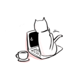 coffee or cat？（個別スタンプ：3）