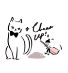 coffee or cat？（個別スタンプ：4）