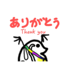 【動く】こっぱミジンコ2 ミジンコスポーツ（個別スタンプ：11）