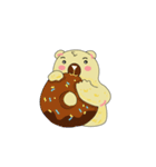 Hop the bear lazy（個別スタンプ：10）