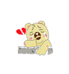 Hop the bear lazy（個別スタンプ：11）