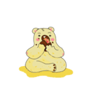 Hop the bear lazy（個別スタンプ：15）