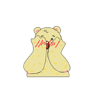 Hop the bear lazy（個別スタンプ：17）