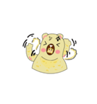 Hop the bear lazy（個別スタンプ：29）