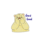 Hop the bear lazy（個別スタンプ：30）