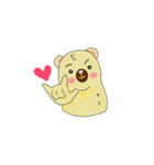 Hop the bear lazy（個別スタンプ：38）