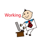 Cute office worker: Banban（個別スタンプ：15）
