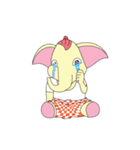 Playful Elephant（個別スタンプ：7）